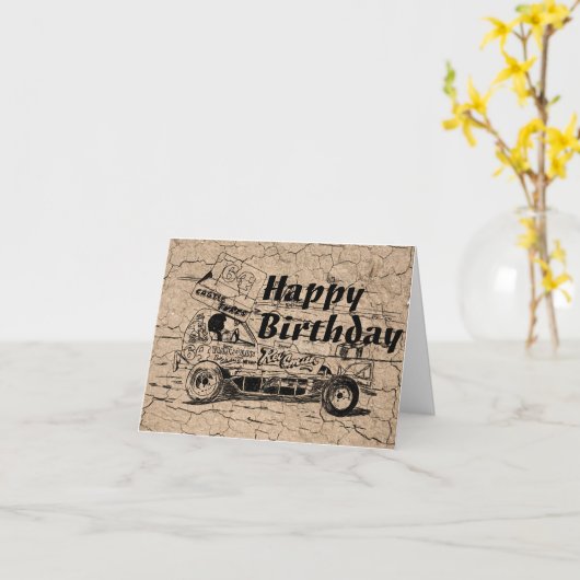 Carte d'anniversaire de kev Smith (Fleur jaune)