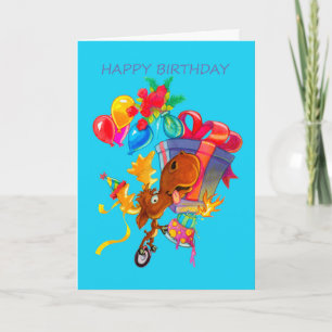 Carte d'anniversaire de Kirby the Moose Vermoosin