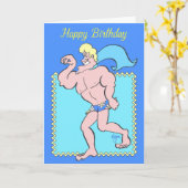 Carte d'anniversaire de la CHASSE spéciale (Fleur jaune)