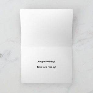 Carte d'anniversaire de la courtepointe papillon