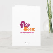 Carte d'anniversaire de la Cupcake au chocolat (Dos)