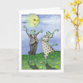 Carte d'anniversaire de la danse du soleil (Fleur jaune)