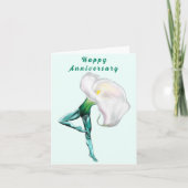 Carte d'anniversaire de la danseuse de ballet Call (Devant)