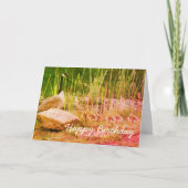 Carte d'anniversaire de la famille des oies du Can (Devant)