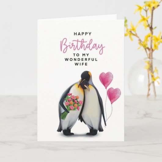 Carte d'anniversaire de la femme (Fleur jaune)