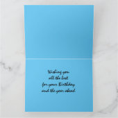 Carte d'anniversaire de la femme bouldering (Intérieur)