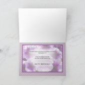 Carte d'anniversaire de la femme du pasteur avec P (Intérieur)