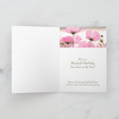 Carte d'anniversaire de la femme du pasteur du bou (Intérieur)