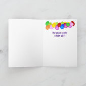 Carte d'anniversaire de la fête de l'oie (Intérieur)