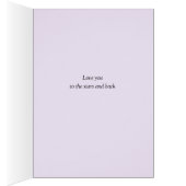 Carte d'anniversaire de la galaxie en spirale (Intérieur (Droit))