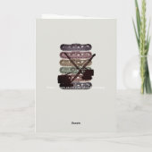 Carte d'anniversaire de la grue de conducteur de g (Dos)