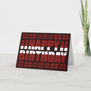 Carte d'anniversaire de la Lettonie