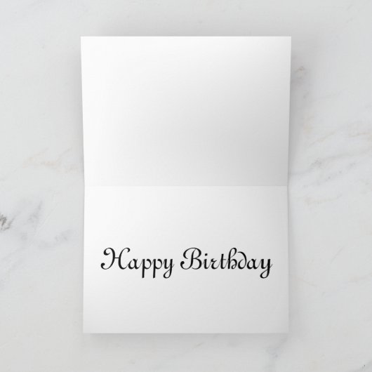 Carte d'anniversaire de la libellule (Intérieur)