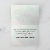 Carte d'anniversaire de la libellule (7178) (Intérieur)