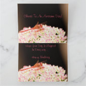 Carte d'anniversaire de la libellule étonnante (Intérieur)