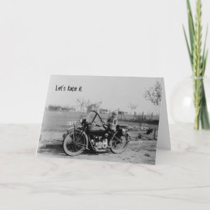 Invitations Faire Part Cartes Anniversaire Motard Zazzle