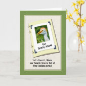 Carte d'anniversaire de la nièce avec Aiguille de  (Fleur jaune)