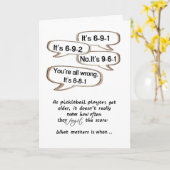 Carte d'anniversaire de la note de passage (Fleur jaune)