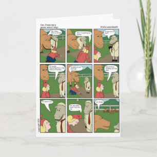 Carte d'anniversaire de la nourriture pour lapin