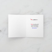 Carte d'anniversaire de la palette aquarelle (Intérieur)