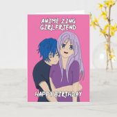 Carte d'anniversaire de la petite amie Extraordina (Fleur jaune)