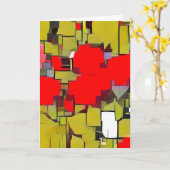 Carte d'anniversaire de la plus mauvaise personne (Fleur jaune)