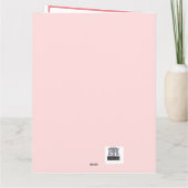 Carte d'anniversaire de la reine joyeuse (Dos)