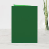 Carte d'anniversaire de la Saint-Patrick (Dos)