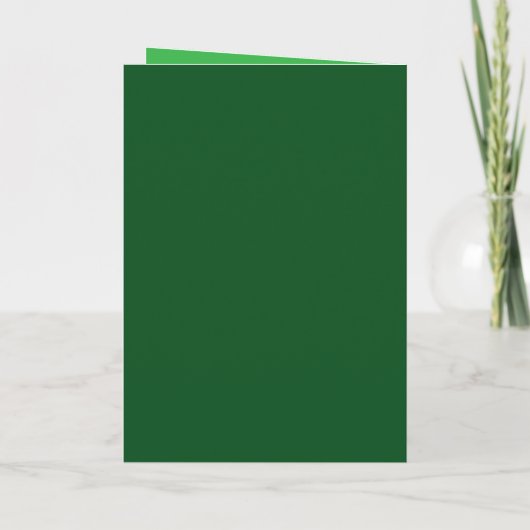 Carte d'anniversaire de la Saint-Patrick (Dos)