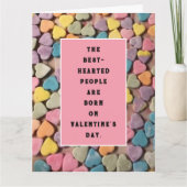 Carte d'anniversaire de la Saint-Valentin (Devant)