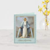 Carte d'anniversaire de la Sainte Vierge Marie (Fleur jaune)