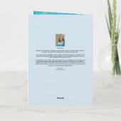 Carte d'anniversaire de la sirène (Dos)