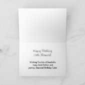 Carte d'anniversaire de la sirène (Intérieur)