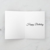 Carte d'anniversaire de la synchronisation parfait (Intérieur)