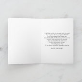 Carte d'anniversaire de l'amoureux avec Oiseau de  (Intérieur)