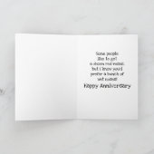 Carte d'anniversaire de l'Amoureux des chiens (Intérieur)