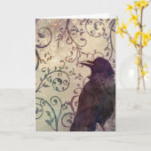 Carte d'anniversaire de l'aquarelle et du corneill (Fleur jaune)