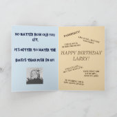 Carte d'anniversaire de Larry (Intérieur)