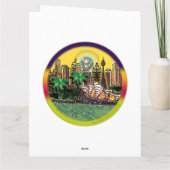 Carte d'anniversaire de l'art séquentiel | Bondi B (Dos)