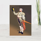 Carte d'anniversaire de l'artiste BS (Devant)