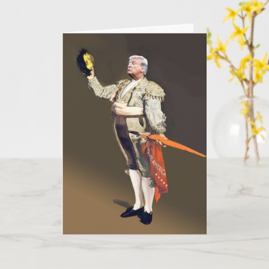 Carte d'anniversaire de l'artiste BS (Fleur jaune)