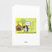 Carte d'anniversaire de l'assistant de l'enseignan (Dos)