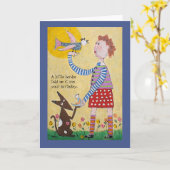 Carte d'anniversaire de l'école de pilotage (Fleur jaune)