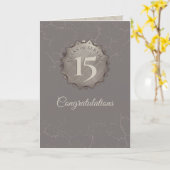 Carte d'anniversaire de l'employé de Faux (Fleur jaune)