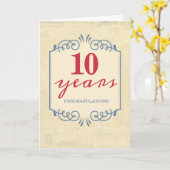 Carte d'anniversaire de l'employé universelle pour (Fleur jaune)