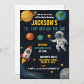 Carte d'anniversaire de l'espace modifiable (Devant / Derrière)