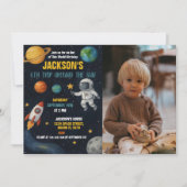 Carte d'anniversaire de l'espace modifiable avec p (Devant)