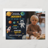 Carte d'anniversaire de l'espace modifiable avec p (Devant / Derrière)