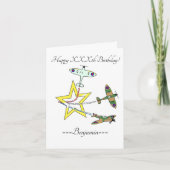 Carte d'anniversaire de l'étoile Spitfire (Devant)