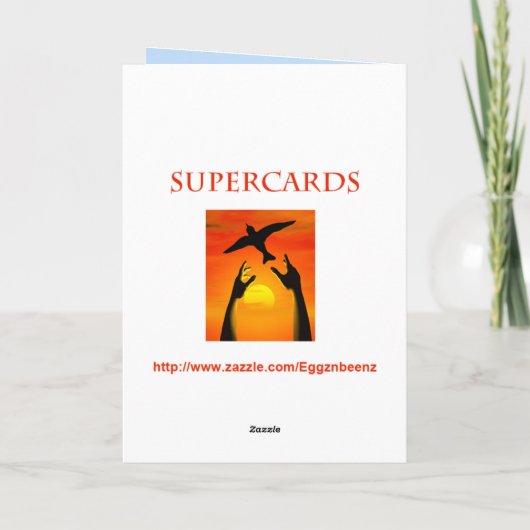 Carte d'anniversaire de lignes serrées pour un pêc (Dos)